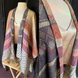 REVERSIBLE Cozy Shawl / Shrug
